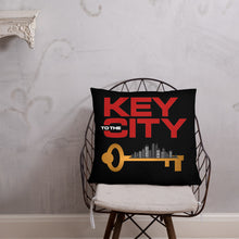 Load image into Gallery viewer, "Key to the City Logo" Pillow
