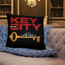 Load image into Gallery viewer, "Key to the City Logo" Pillow