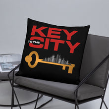 Load image into Gallery viewer, "Key to the City Logo" Pillow