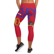 Load image into Gallery viewer, "Key to the City Logo" Capri Leggings