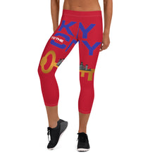 Load image into Gallery viewer, "Key to the City Logo" Capri Leggings