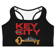 Load image into Gallery viewer, "Key to the City Logo" Women's Sports Bra