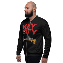 Load image into Gallery viewer, "Key to the City Logo" Unisex Bomber Jacket