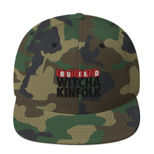 Load image into Gallery viewer, "Build Witcha Kinfolk" Snapback Hat