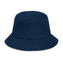 Load image into Gallery viewer, "Build Witcha Kinfolk" Denim bucket hat