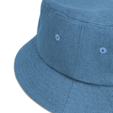 Load image into Gallery viewer, "Build Witcha Kinfolk" Denim bucket hat
