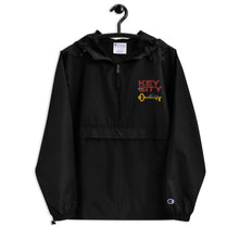 Load image into Gallery viewer, "Key to the City Logo" Embroidered Champion Packable Jacket