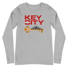 Load image into Gallery viewer, "Key to the City Logo" Unisex Long Sleeve Tee