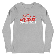 Load image into Gallery viewer, "Kinfolk Since 2019" Unisex Long Sleeve Tee