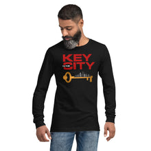 Load image into Gallery viewer, "Key to the City Logo" Unisex Long Sleeve Tee
