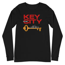Load image into Gallery viewer, "Key to the City Logo" Unisex Long Sleeve Tee