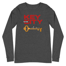 Load image into Gallery viewer, "Key to the City Logo" Unisex Long Sleeve Tee