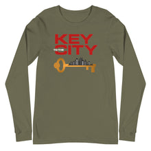 Load image into Gallery viewer, "Key to the City Logo" Unisex Long Sleeve Tee