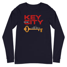 Load image into Gallery viewer, "Key to the City Logo" Unisex Long Sleeve Tee