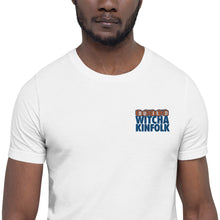 Load image into Gallery viewer, "Build Witcha Kinfolk" Embroidered Unisex Tee
