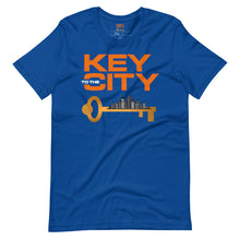 Load image into Gallery viewer, Orange "Key to the City Logo" Unisex T-Shirt