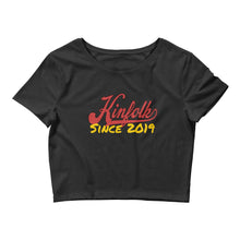 Load image into Gallery viewer, "Kinfolk Since 2019" Women’s Crop Tee