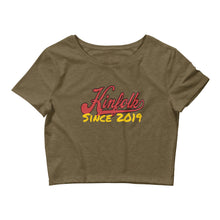 Load image into Gallery viewer, "Kinfolk Since 2019" Women’s Crop Tee