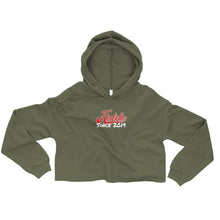 Load image into Gallery viewer, "Kinfolk Since 2019" Women's Crop Hoodie