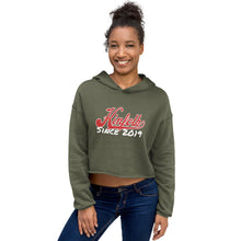 Load image into Gallery viewer, "Kinfolk Since 2019" Women's Crop Hoodie