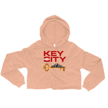 Load image into Gallery viewer, "Key to the City Logo" Women's Crop Hoodie