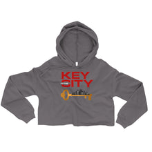 Load image into Gallery viewer, "Key to the City Logo" Women's Crop Hoodie